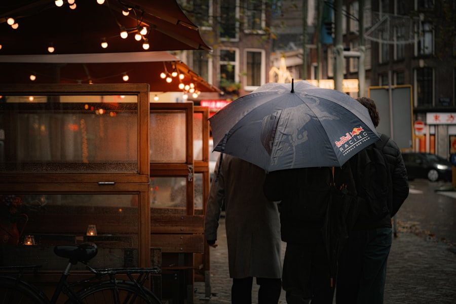 Photo umbrella trial